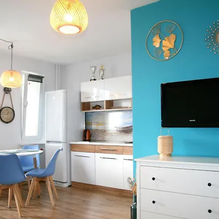 El - Balkon Z Widokiem Na Morze & Bezplatny Parking Apartmán